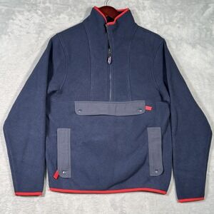 Patagonia Sweater Womens S Blue‎ Synchilla Fleece Anorak Half Zip Pullover